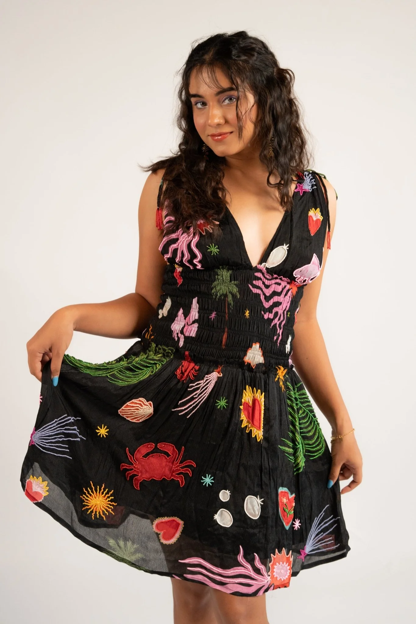 Marine Mini Dress