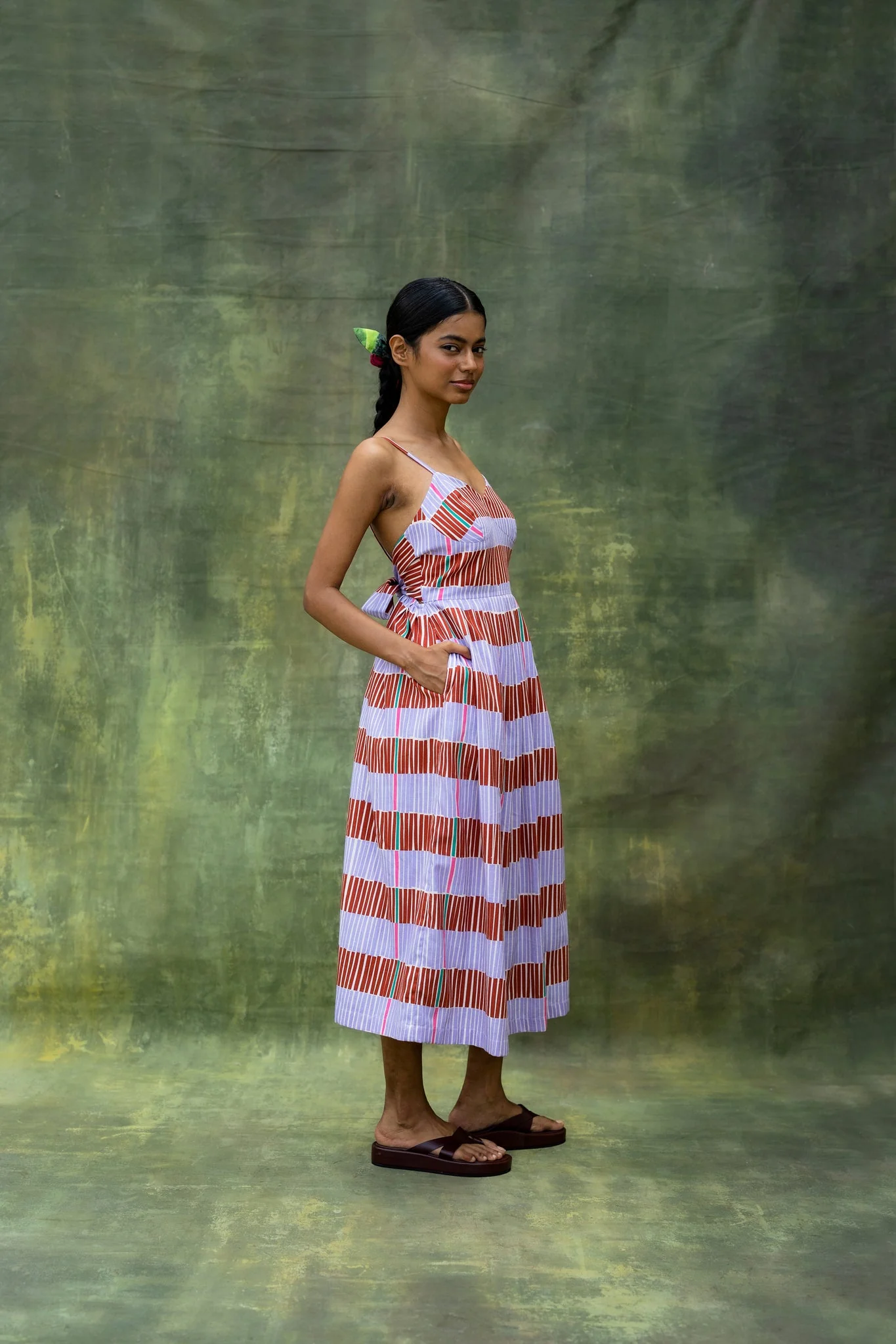 Mary Striped Dress - Image 3
