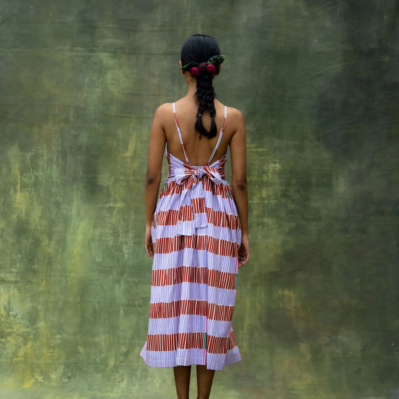 Mary Striped Dress - Image 5