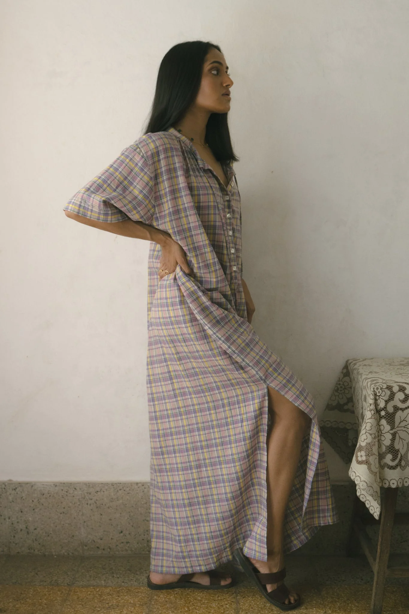Meadow Long Tunic Dress - Image 3