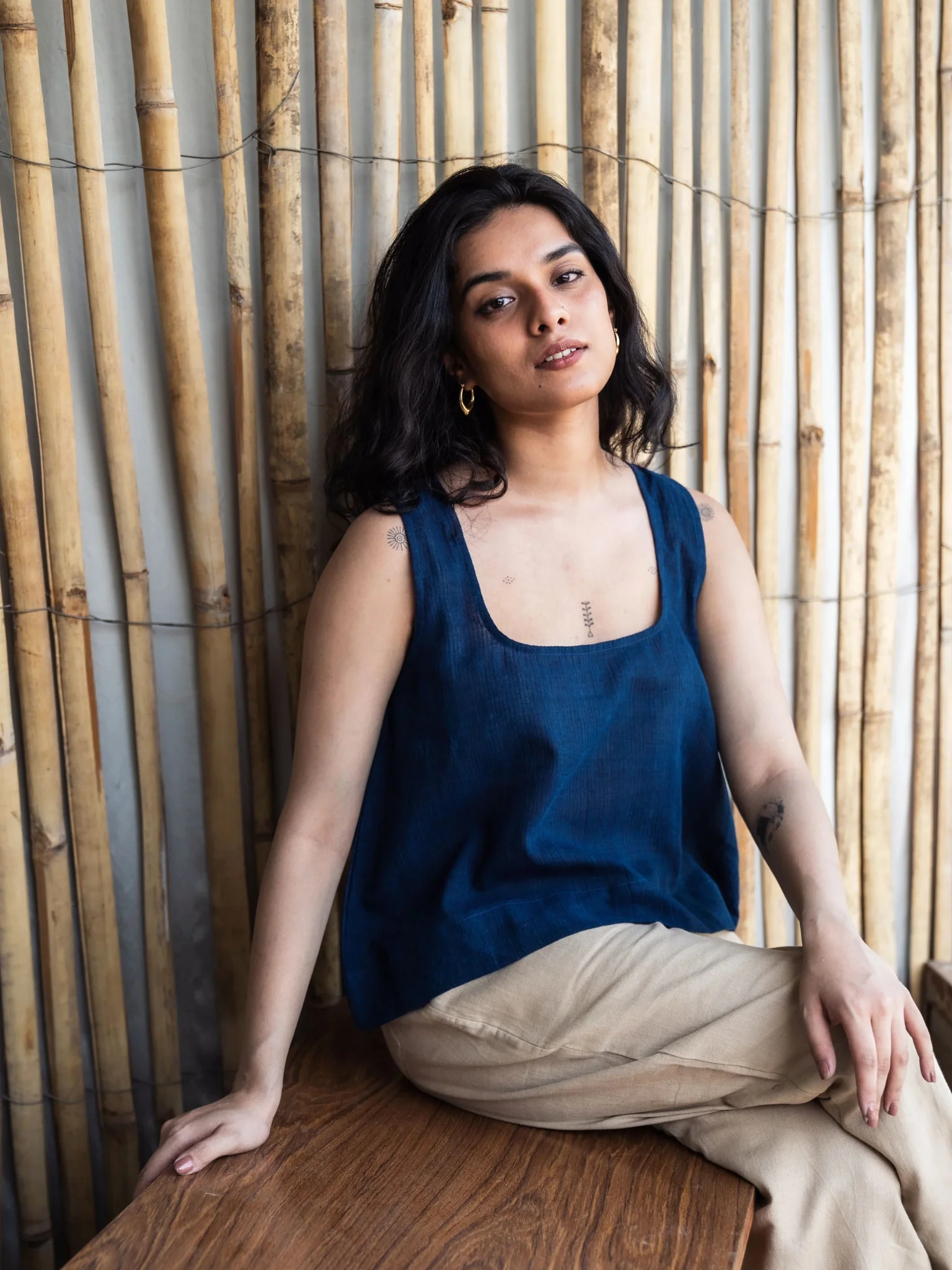 Midnight Indigo Tank Top