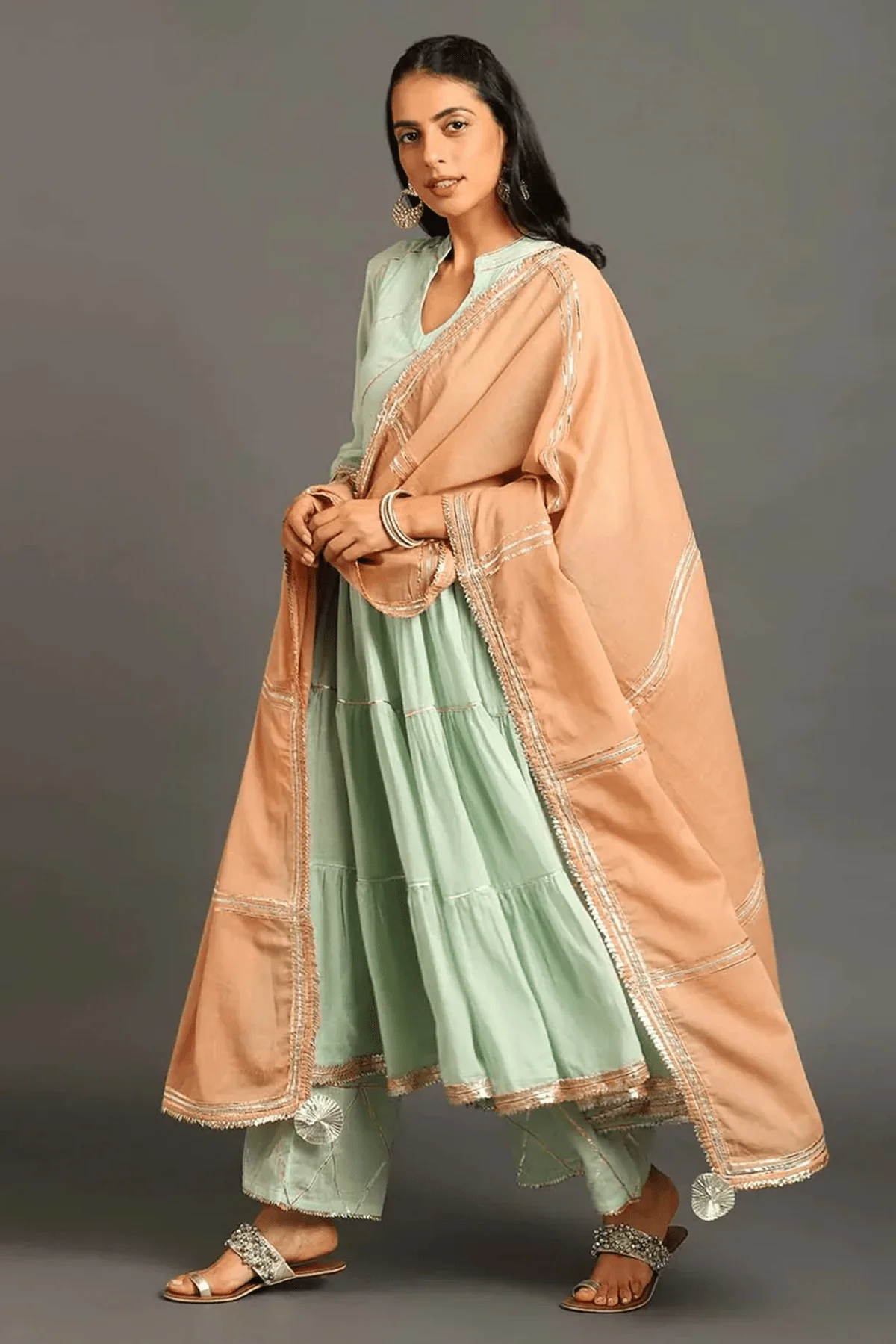 Mint Fizaa Kurta Set - Image 3