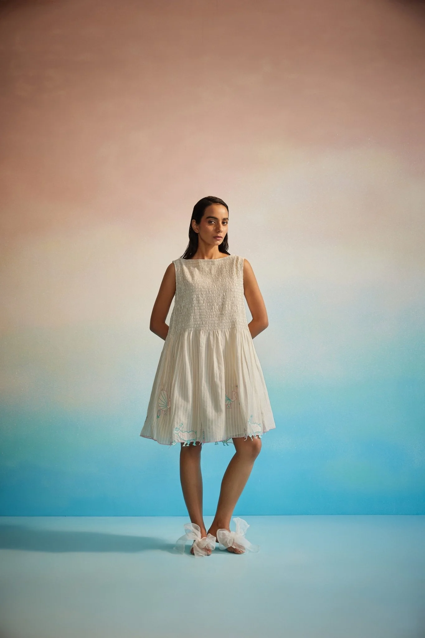 Miyabi Ruching Dress - Image 4