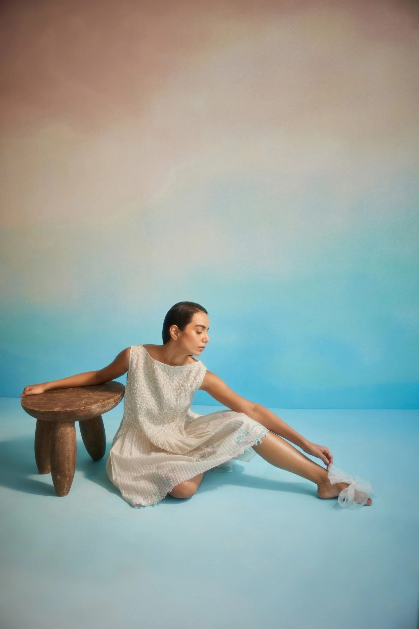 Miyabi Ruching Dress - Image 6