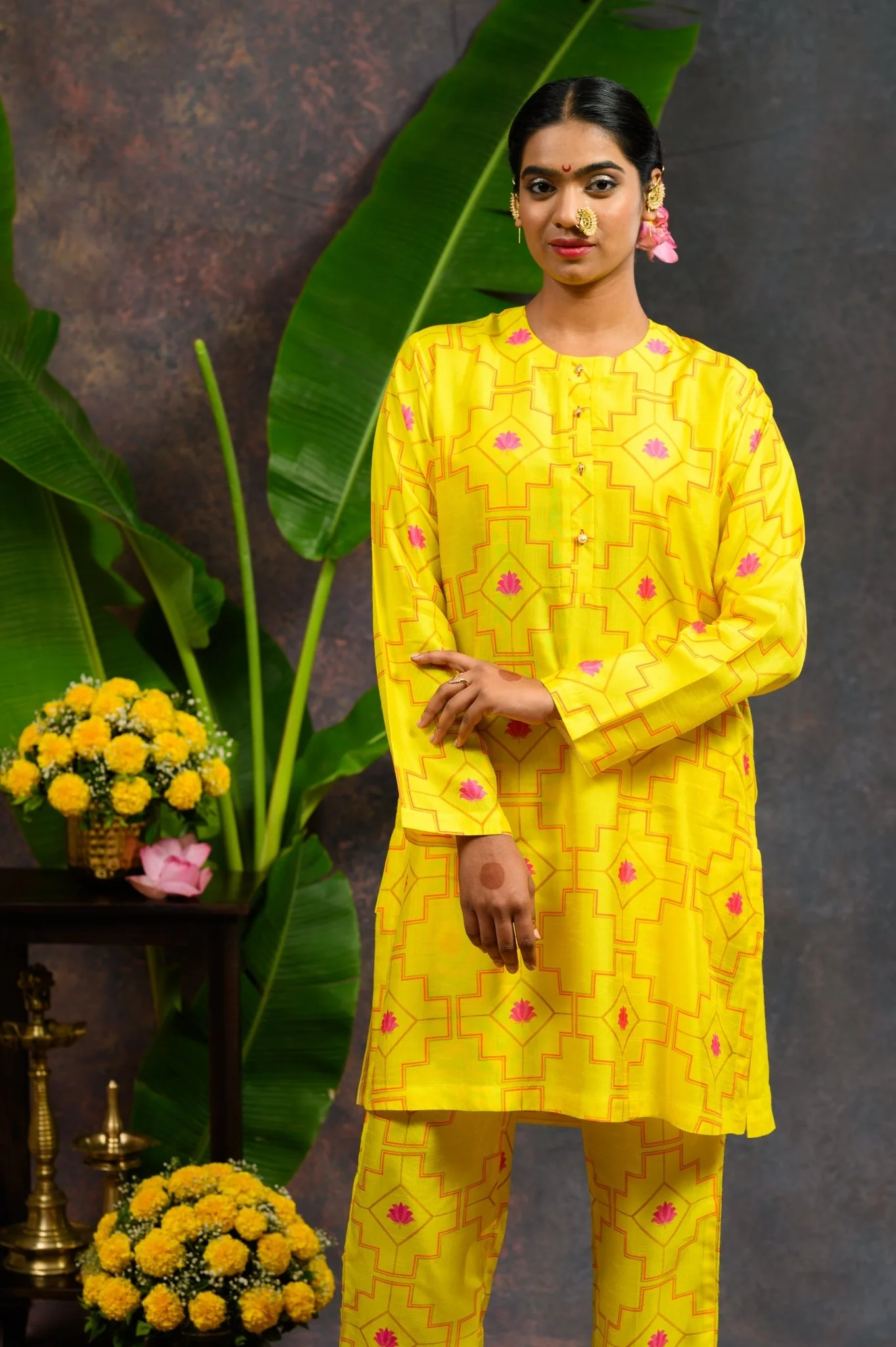 Morvika Yellow Co-ord Set - Image 2