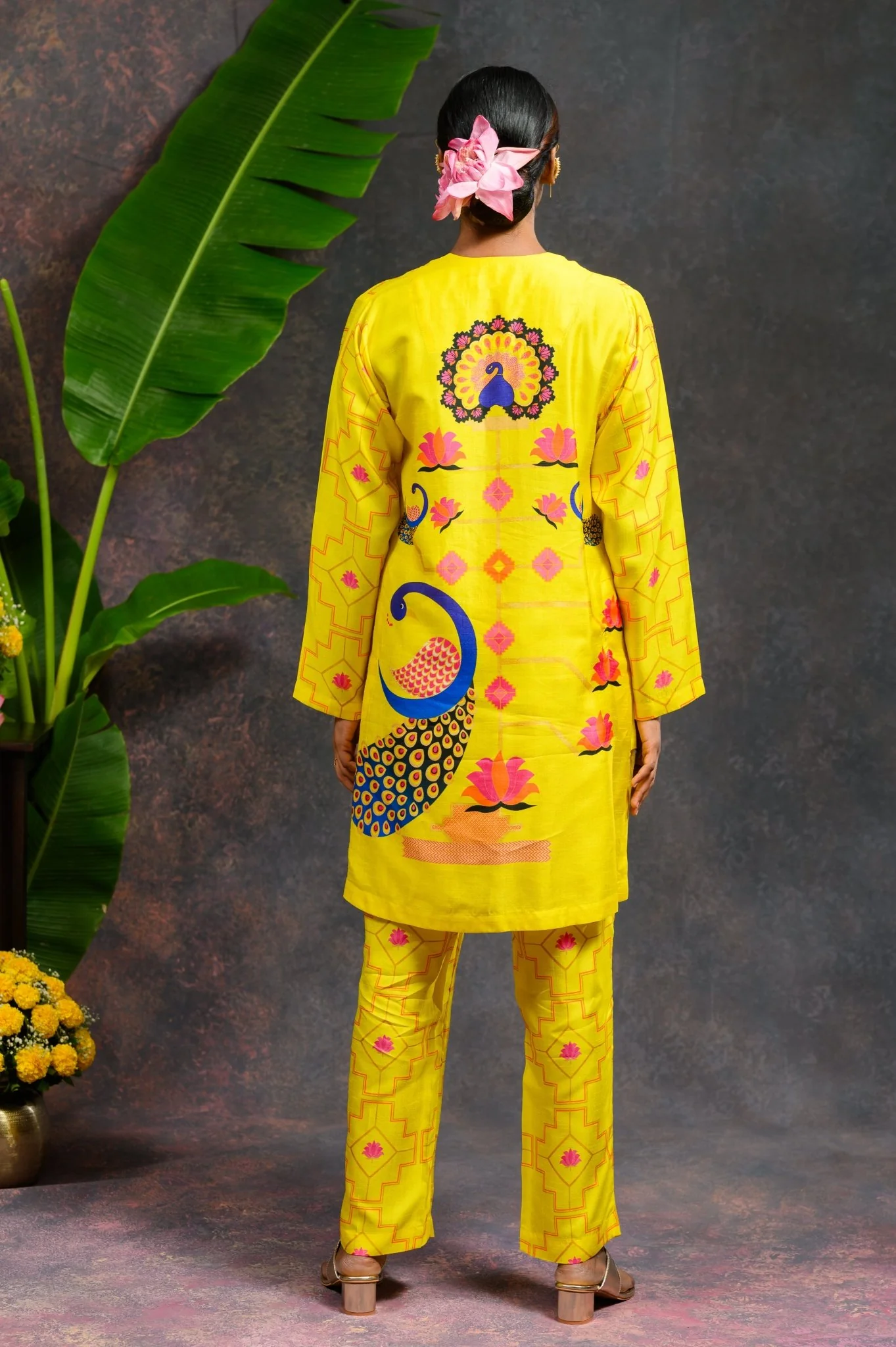 Morvika Yellow Co-ord Set - Image 4