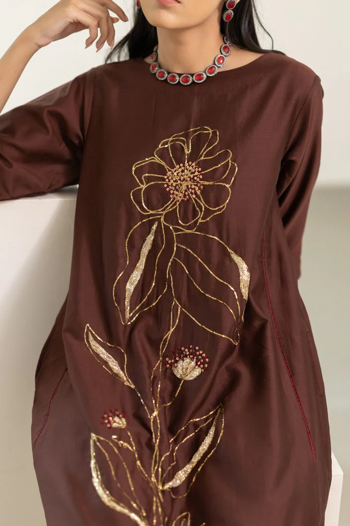 Mrinal Embroidered Co-ord Set - Image 6