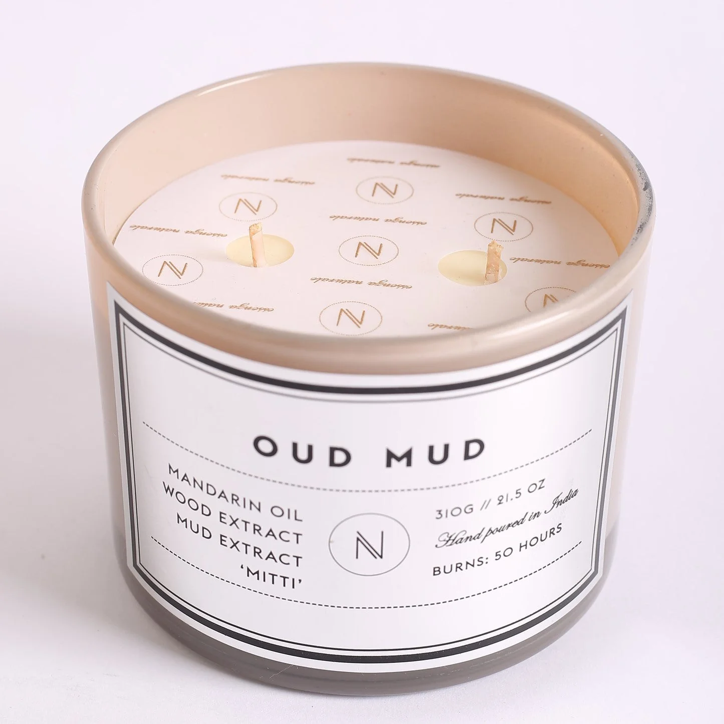 Mud infused in Oud Candle - Image 3