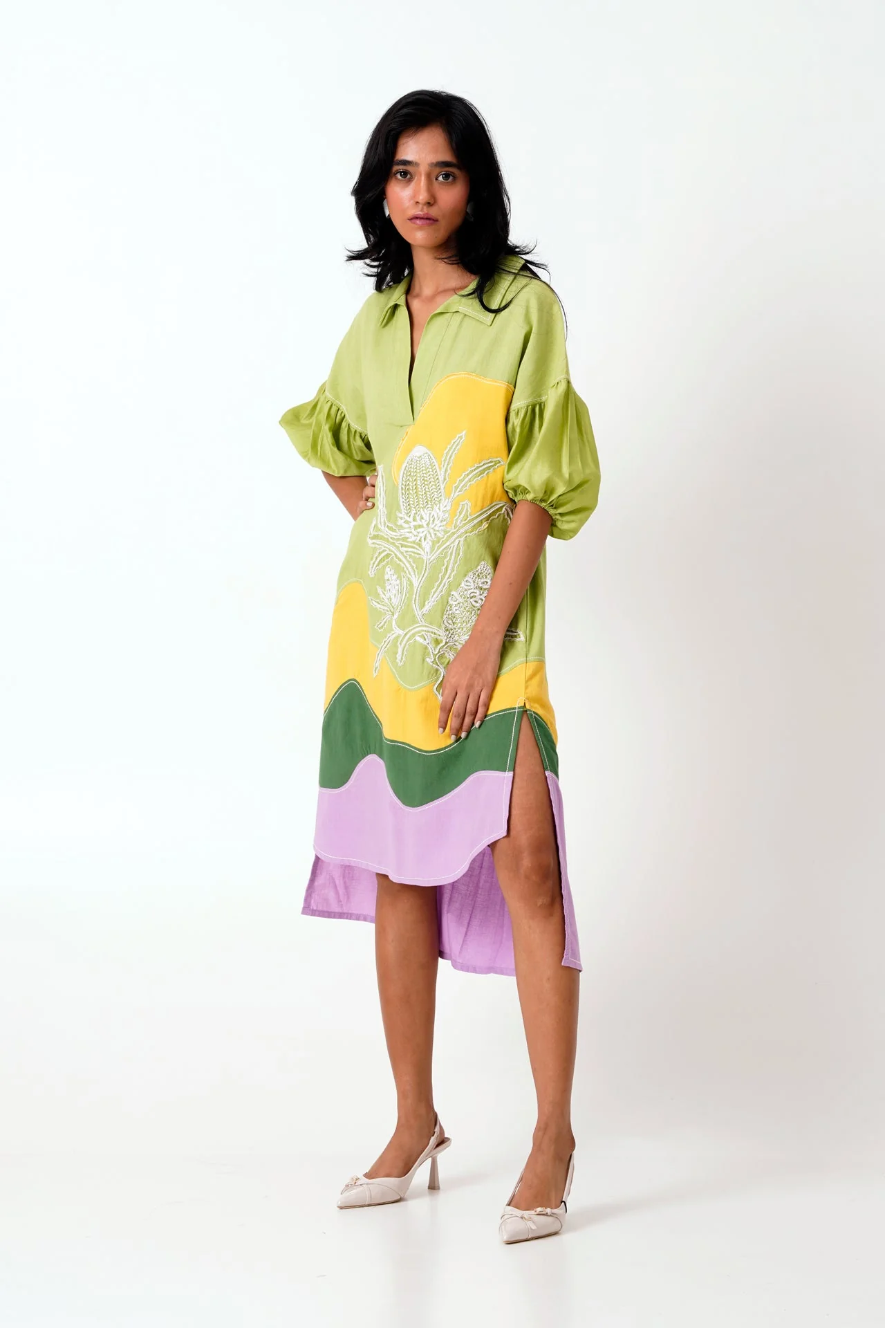 Multi Oaks - Cornfield Midi Dress - Image 3