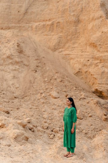 Mystic Green Kurta Set - Image 4