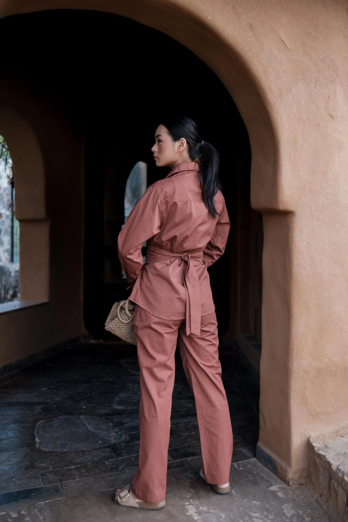 Nara Front Knot Shirt - Image 14