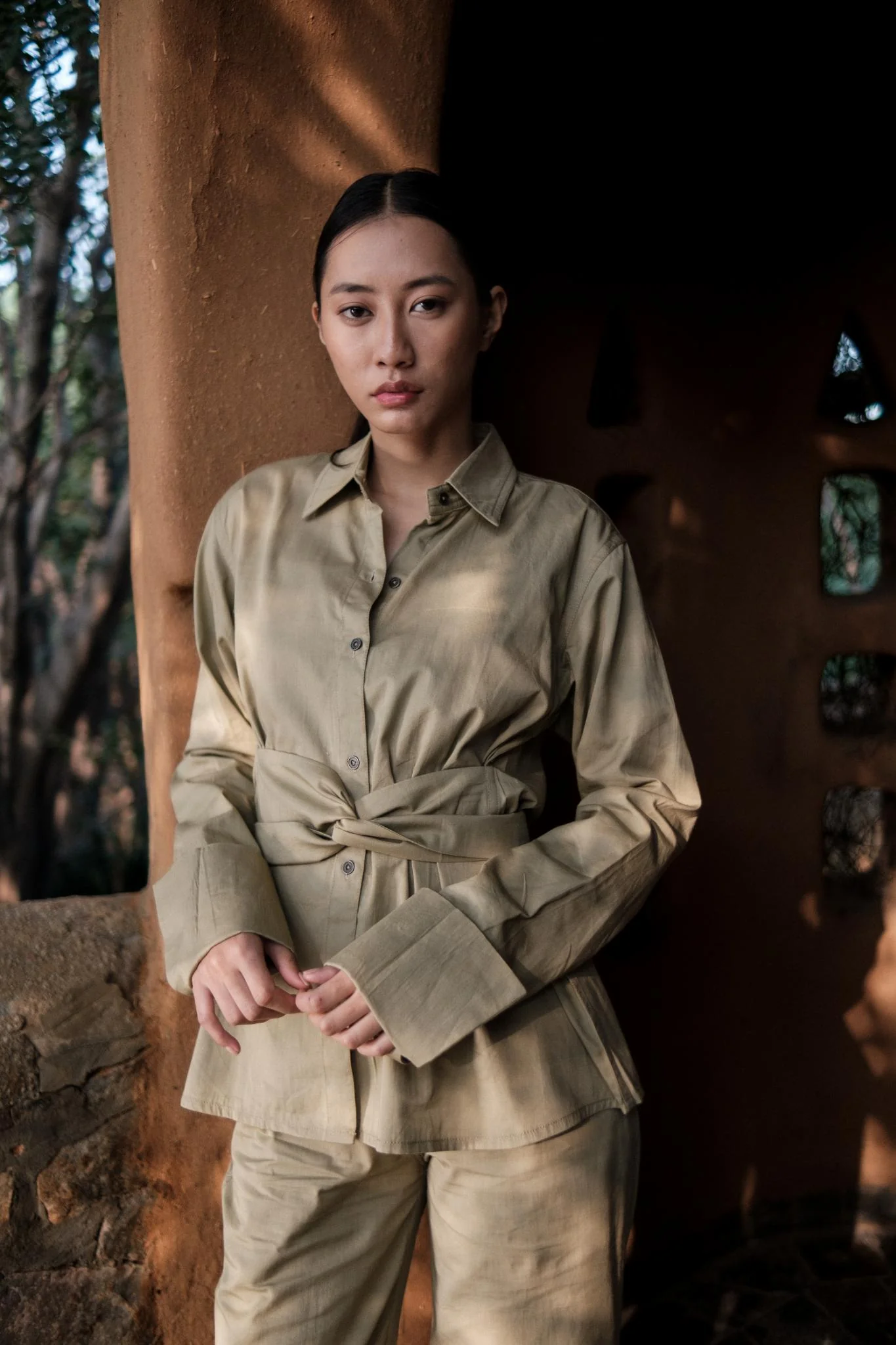 Nara Front Knot Shirt - Image 3