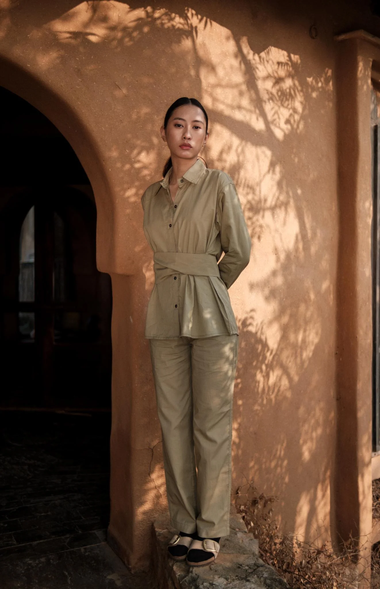 Nara Front Knot Shirt - Image 9
