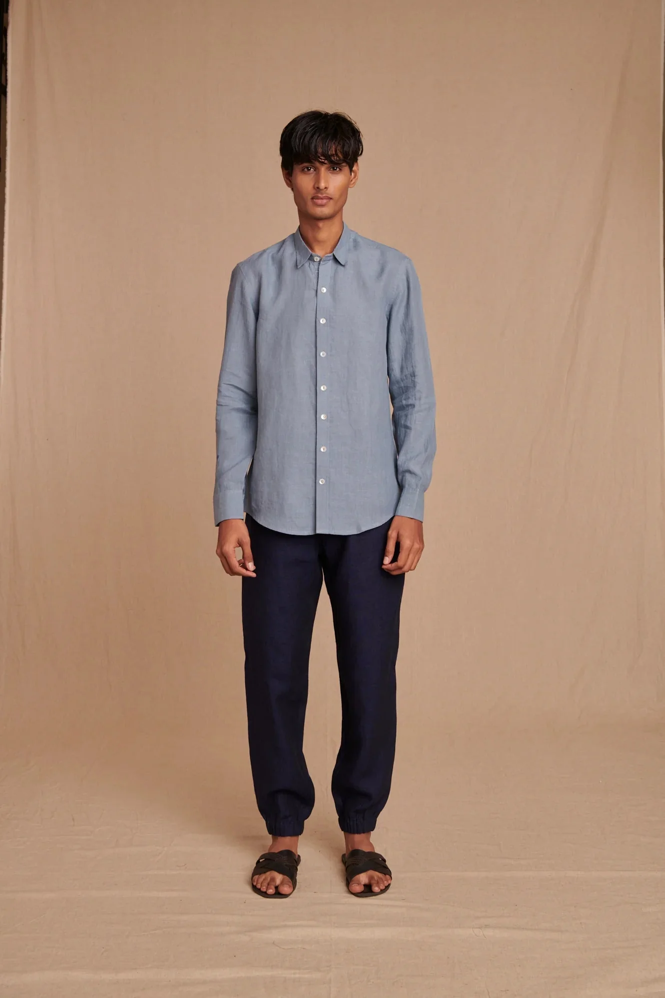 Neel Linen Men's Jogger Pants - Image 6