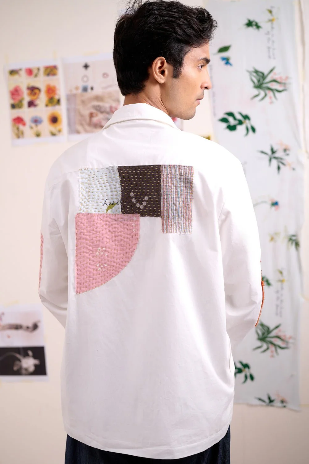 Novelle Patchwork Shirt - Image 4