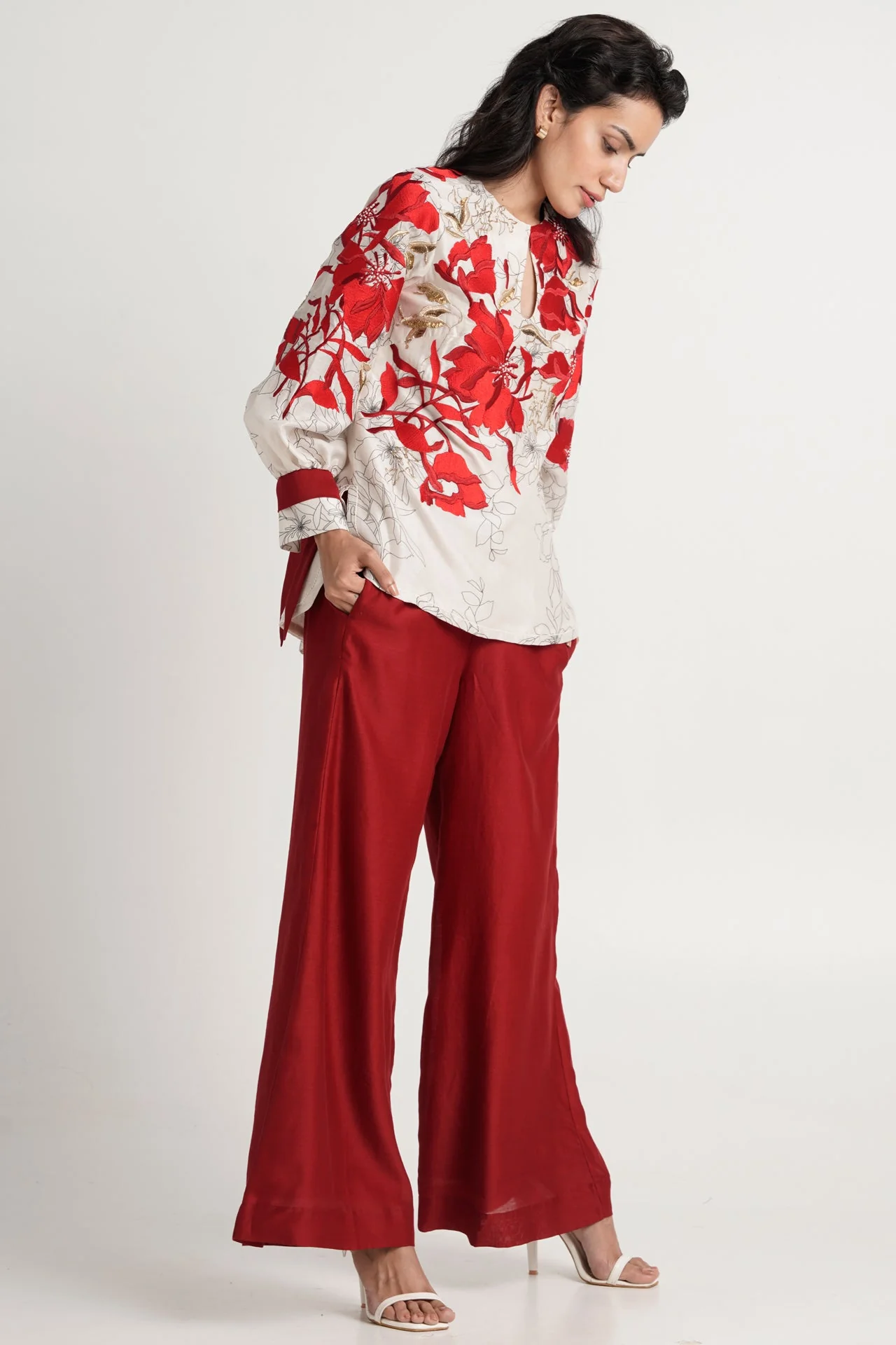Nyla - Bloom Top + Wide Leg Pants - Image 5