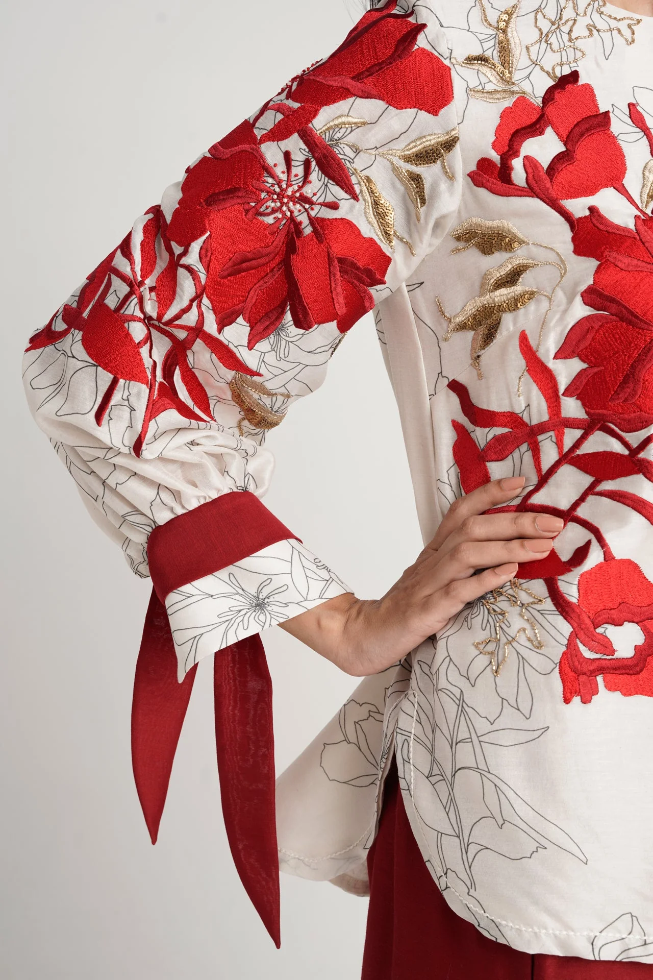 Nyla - Bloom Top + Wide Leg Pants - Image 7