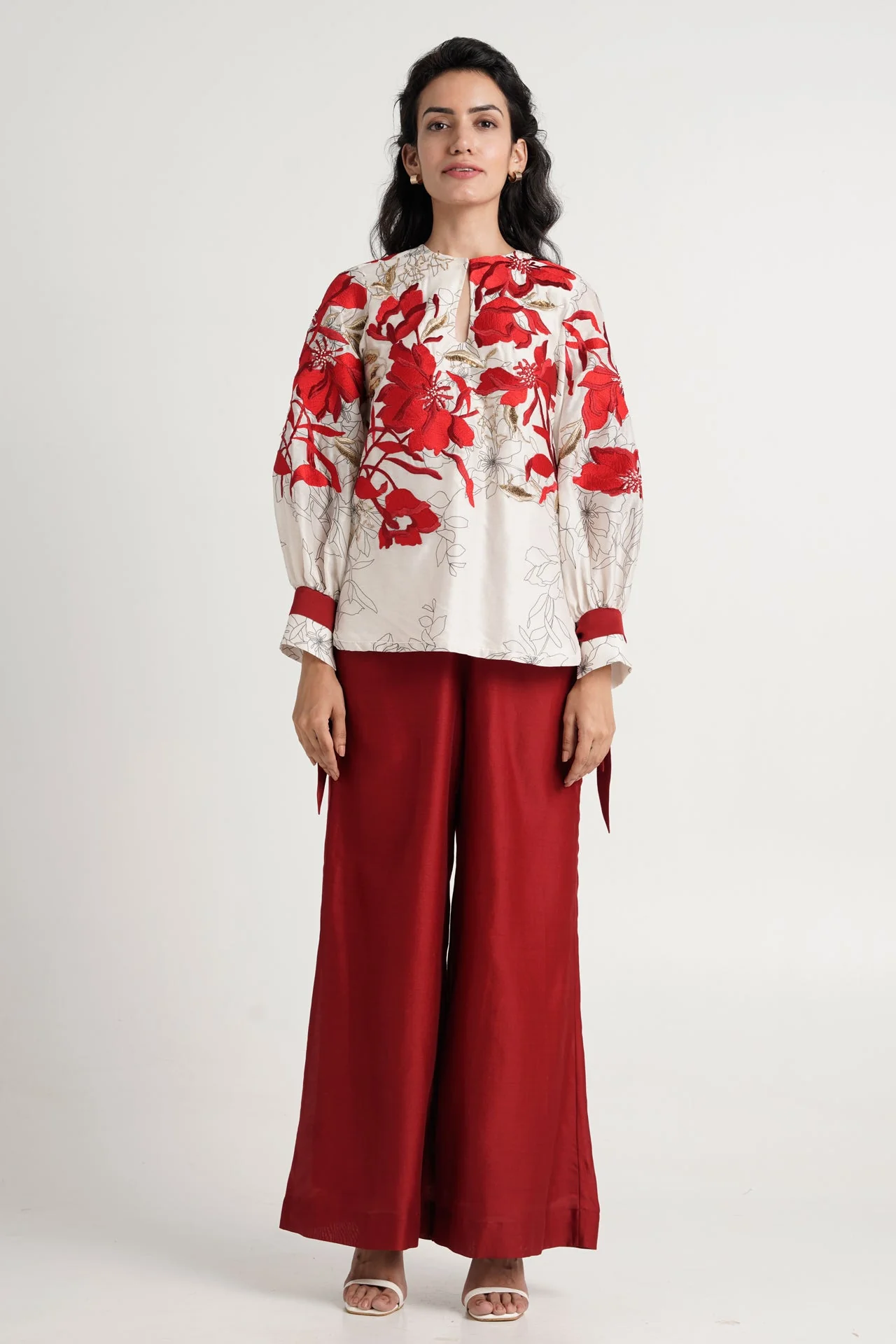 Nyla - Bloom Top + Wide Leg Pants - Image 8