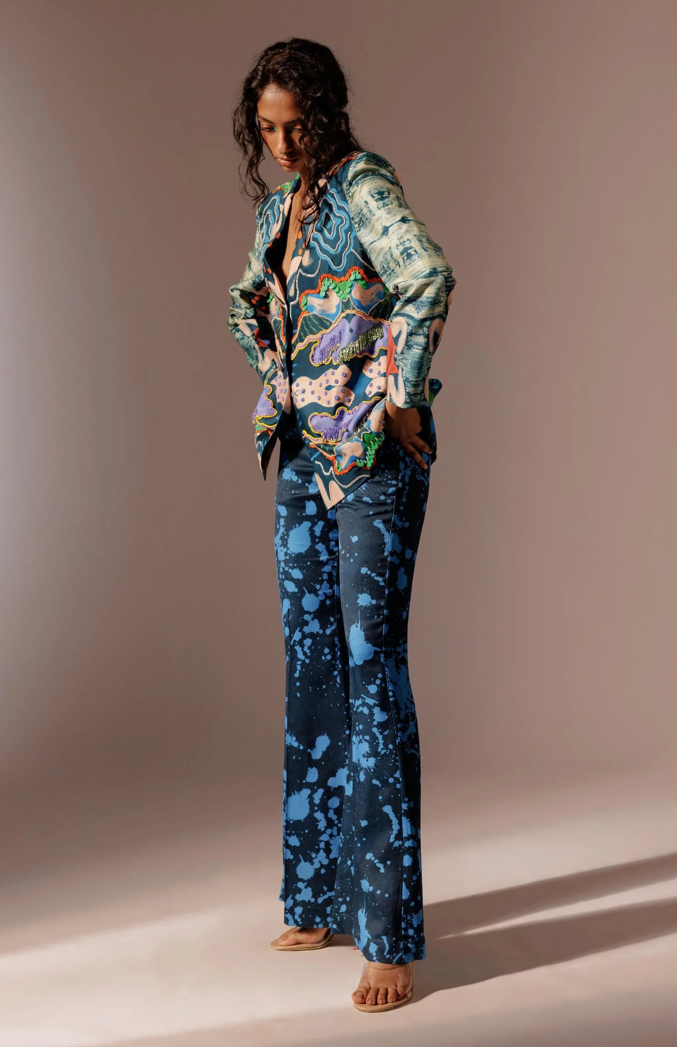Nysa Flared Trouser - Image 2
