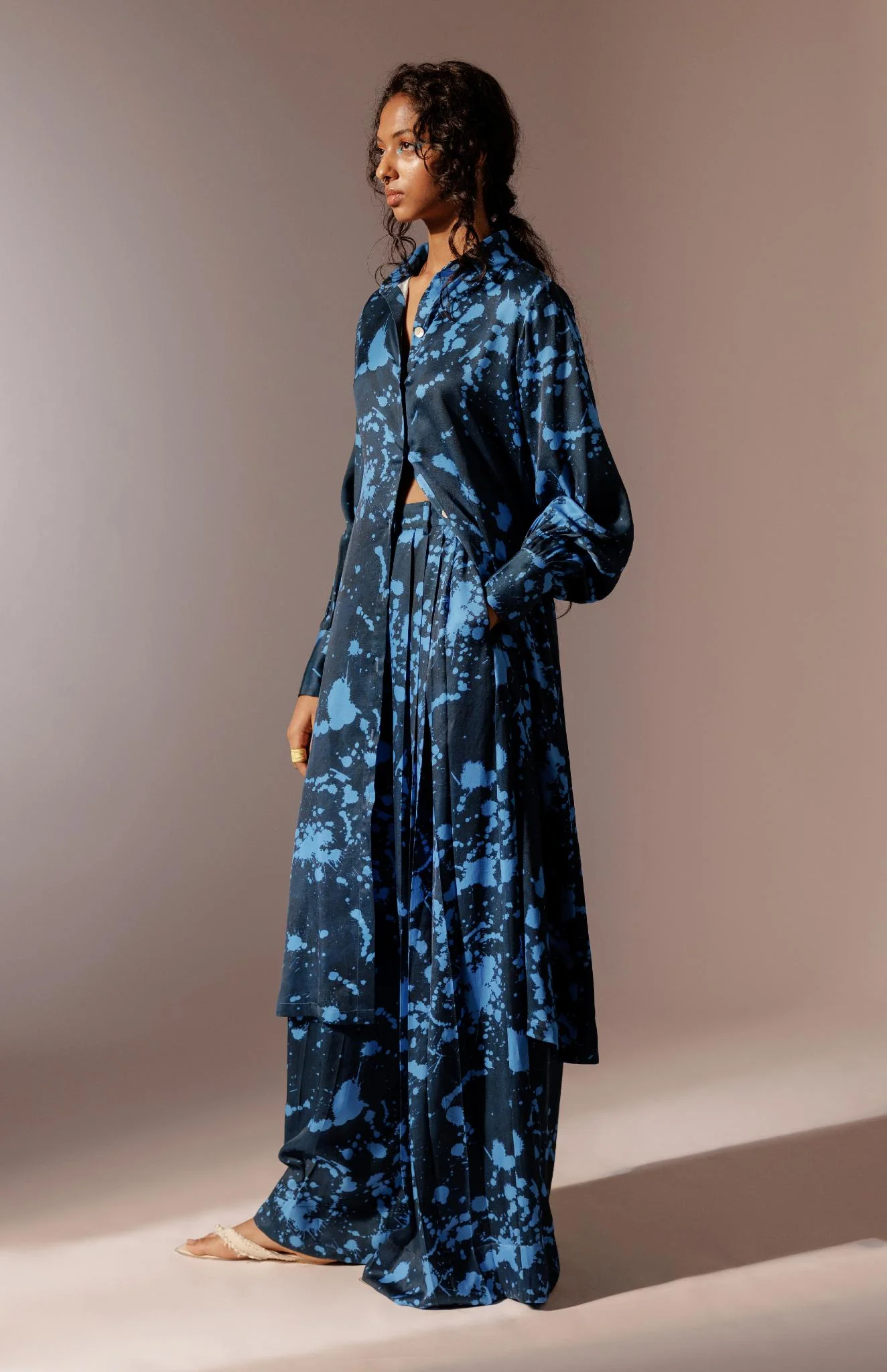 Nysa Pleated Trousers - Image 2