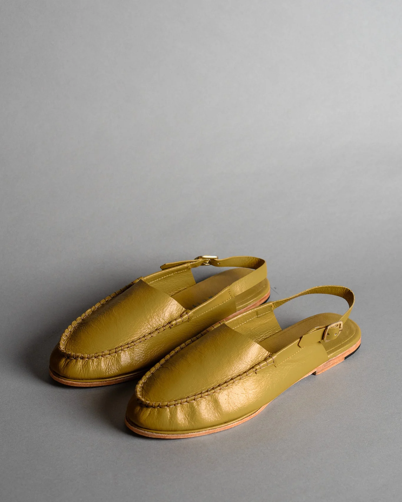 Ochre Mule Loafers - Women - Image 2