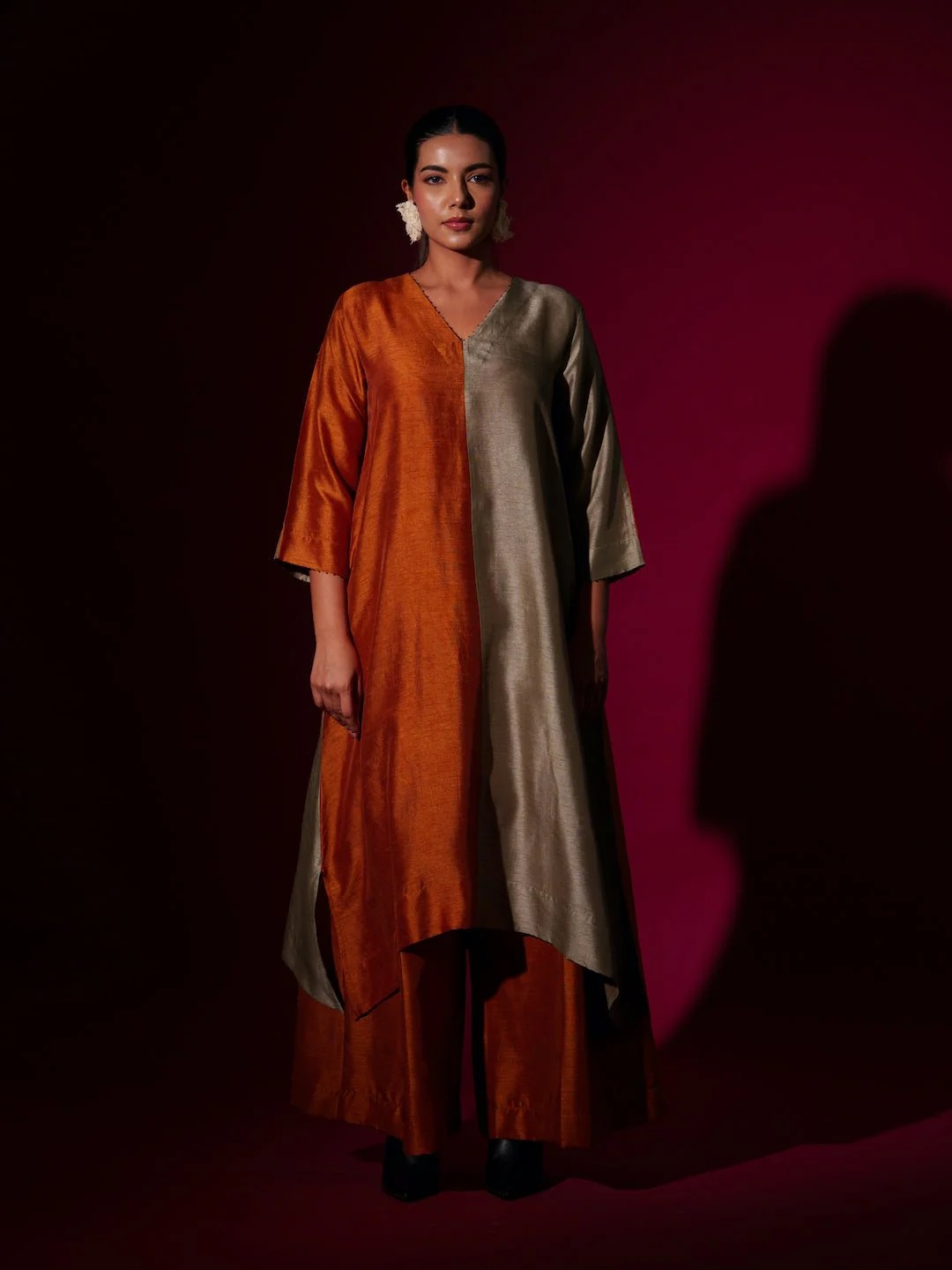 Onyx Tunic in Rust Orange - Image 3