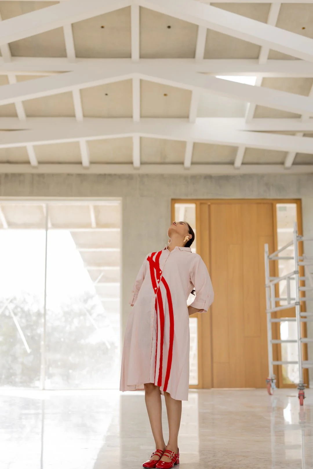 Oyster Wave Dress - Image 8