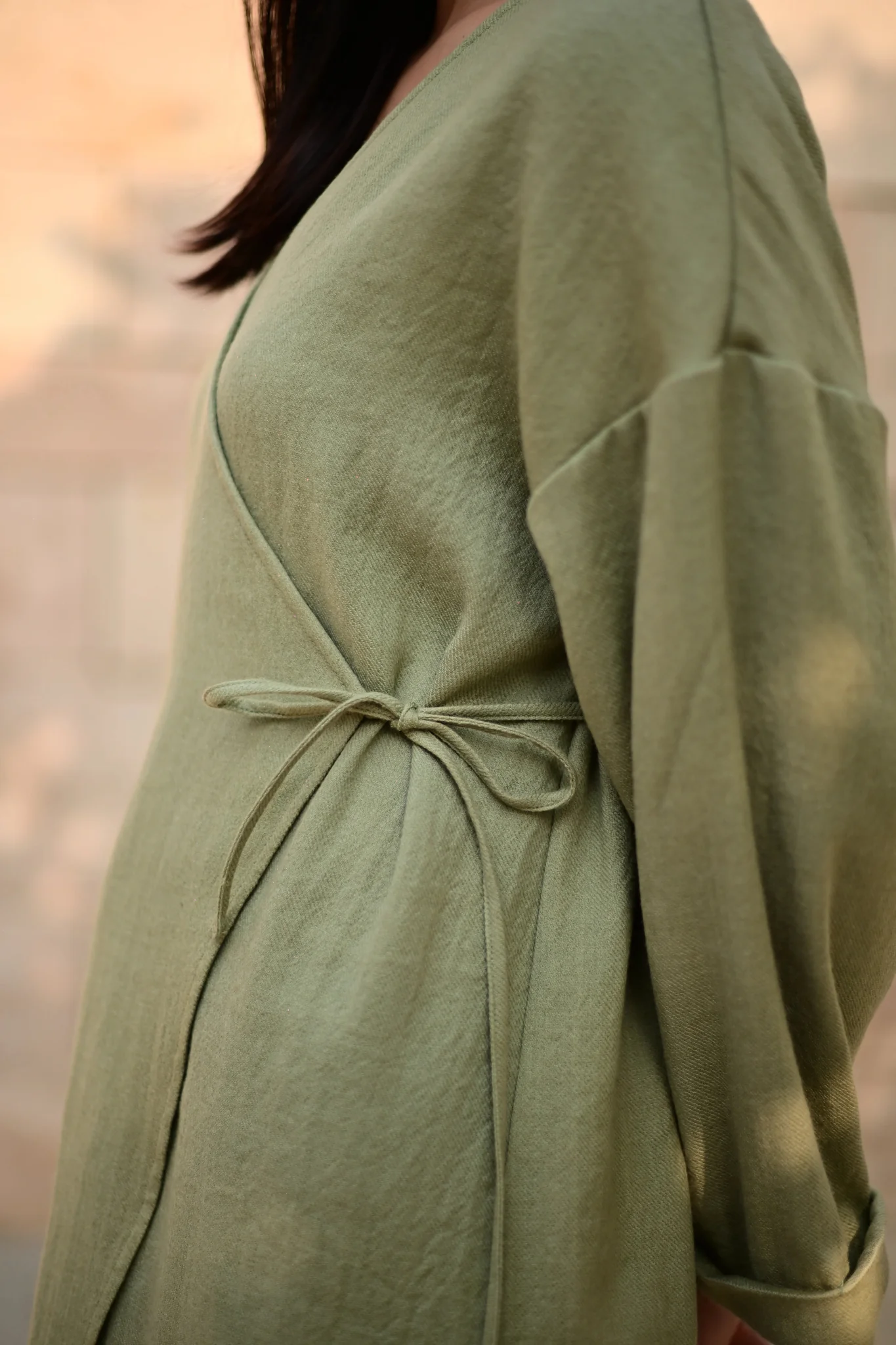 Pansy Top - Sap Green - Image 2