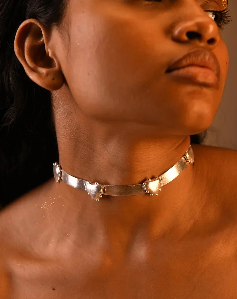 Passional Choker - Silver - Image 4