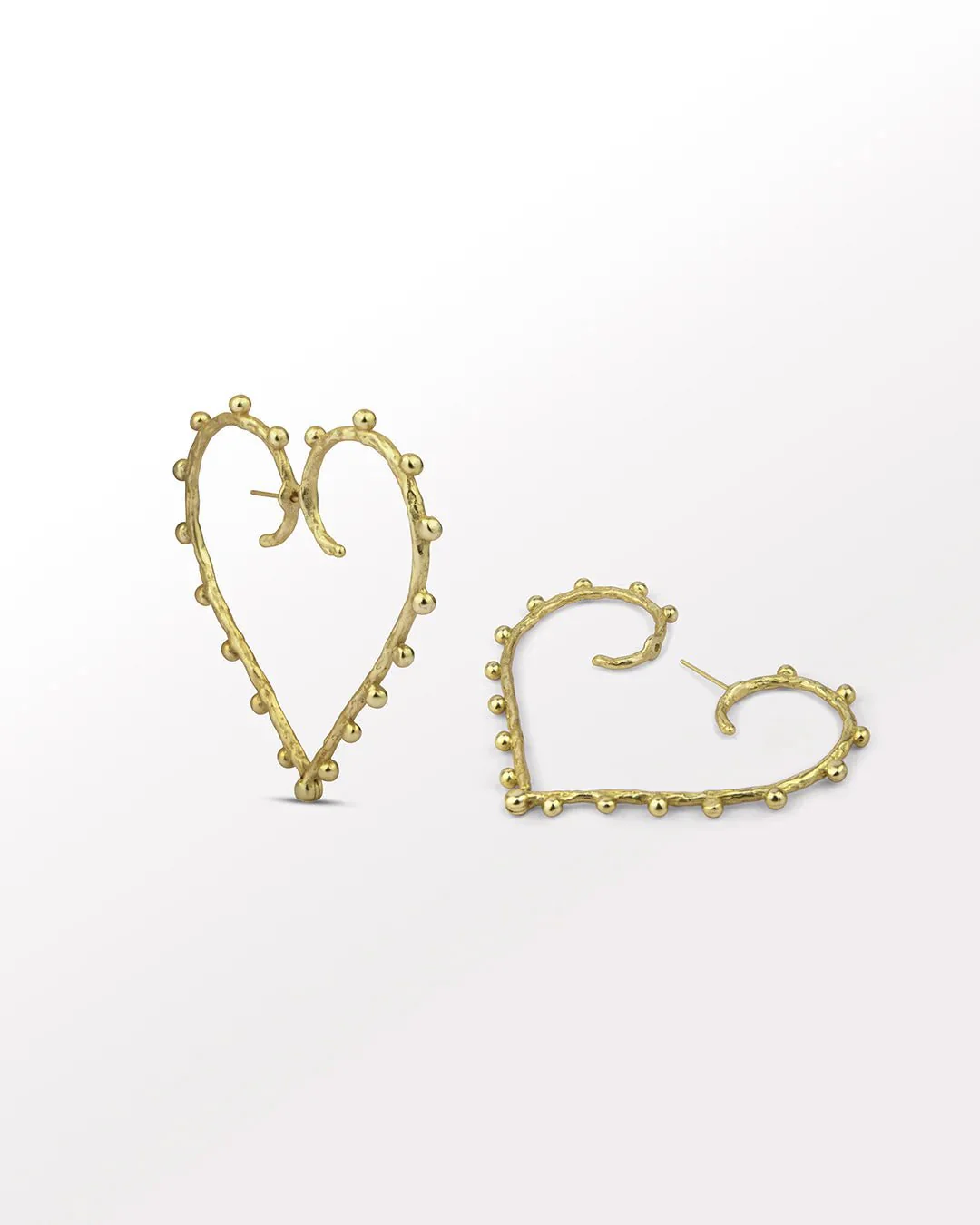 Passional Hoops - Gold XL - Image 3