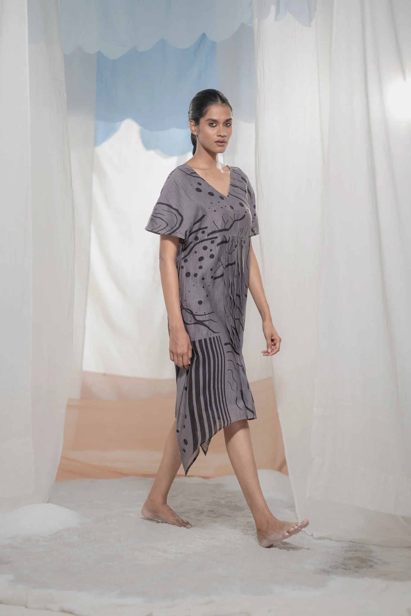 Pathway Banding Kaftan - Image 2