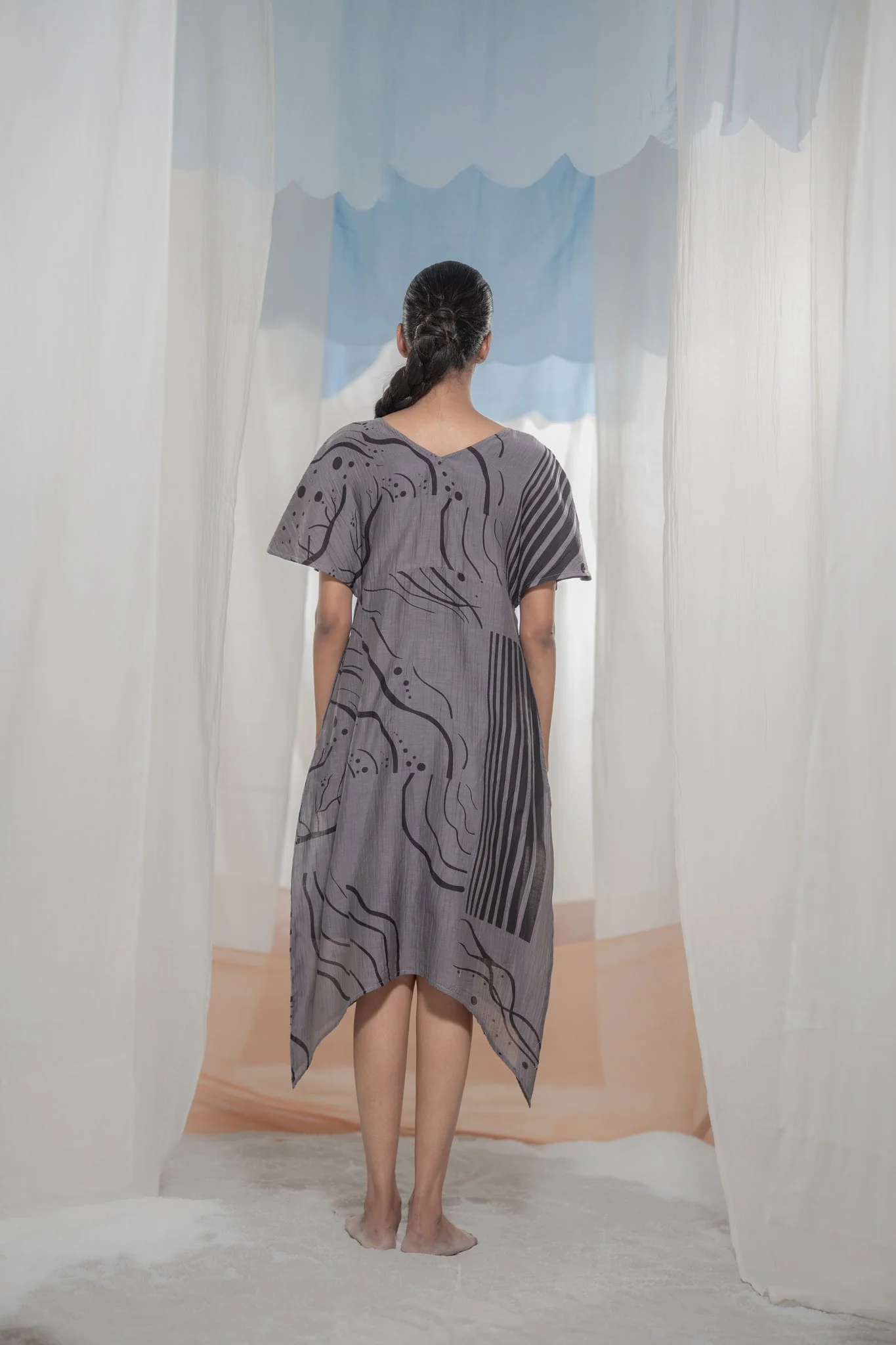 Pathway Banding Kaftan - Image 4