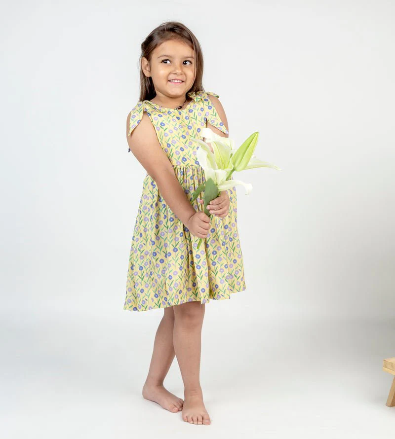 Peony Jaal Print Dress