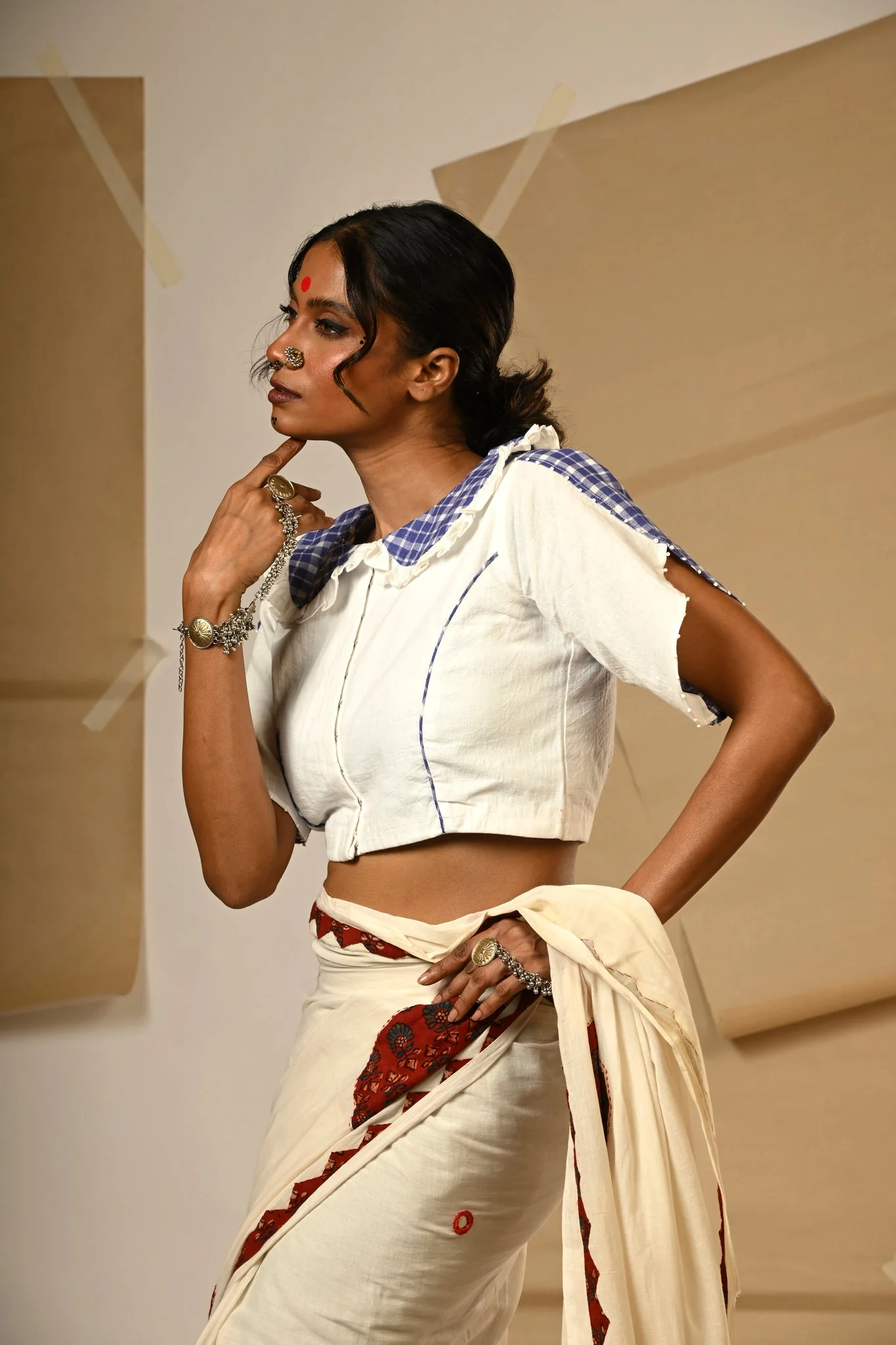 Peterpan Collar Blouse - Image 3