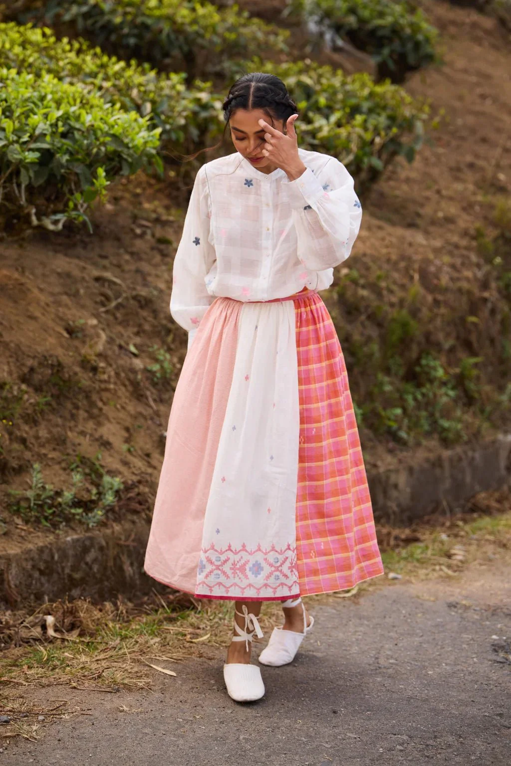 Phulkoli Skirt