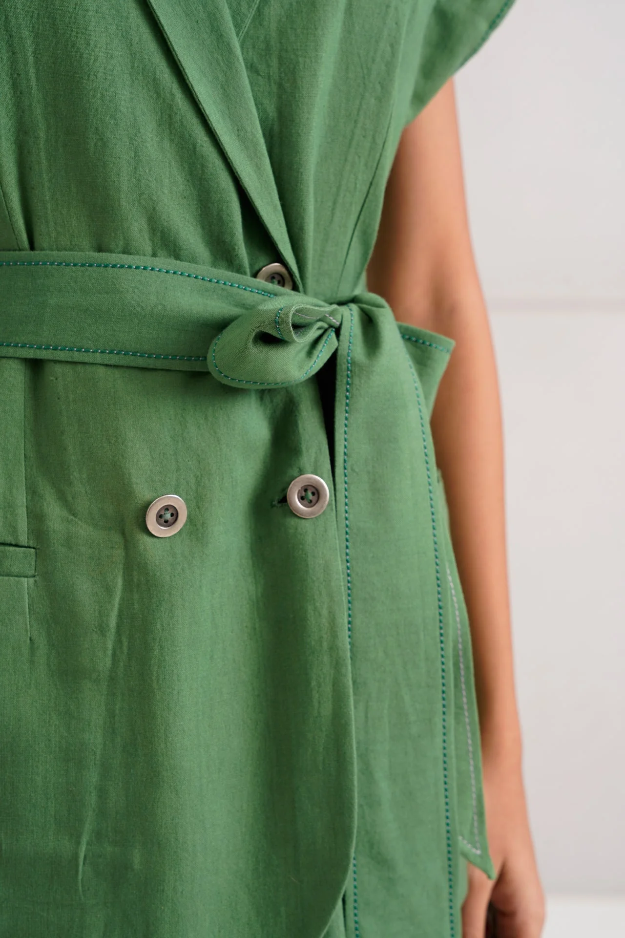 Pine Green Berlin - Retro Vest + Flared Pants - Image 3