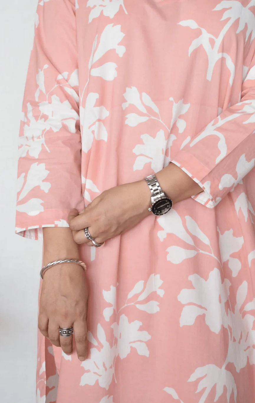 Pink Floral Co-ord Set - Image 4