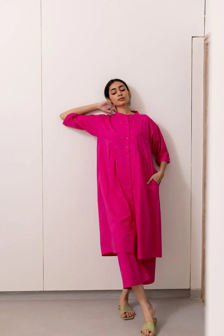 Pink Horizon Tunic Co-ord Set - Image 7