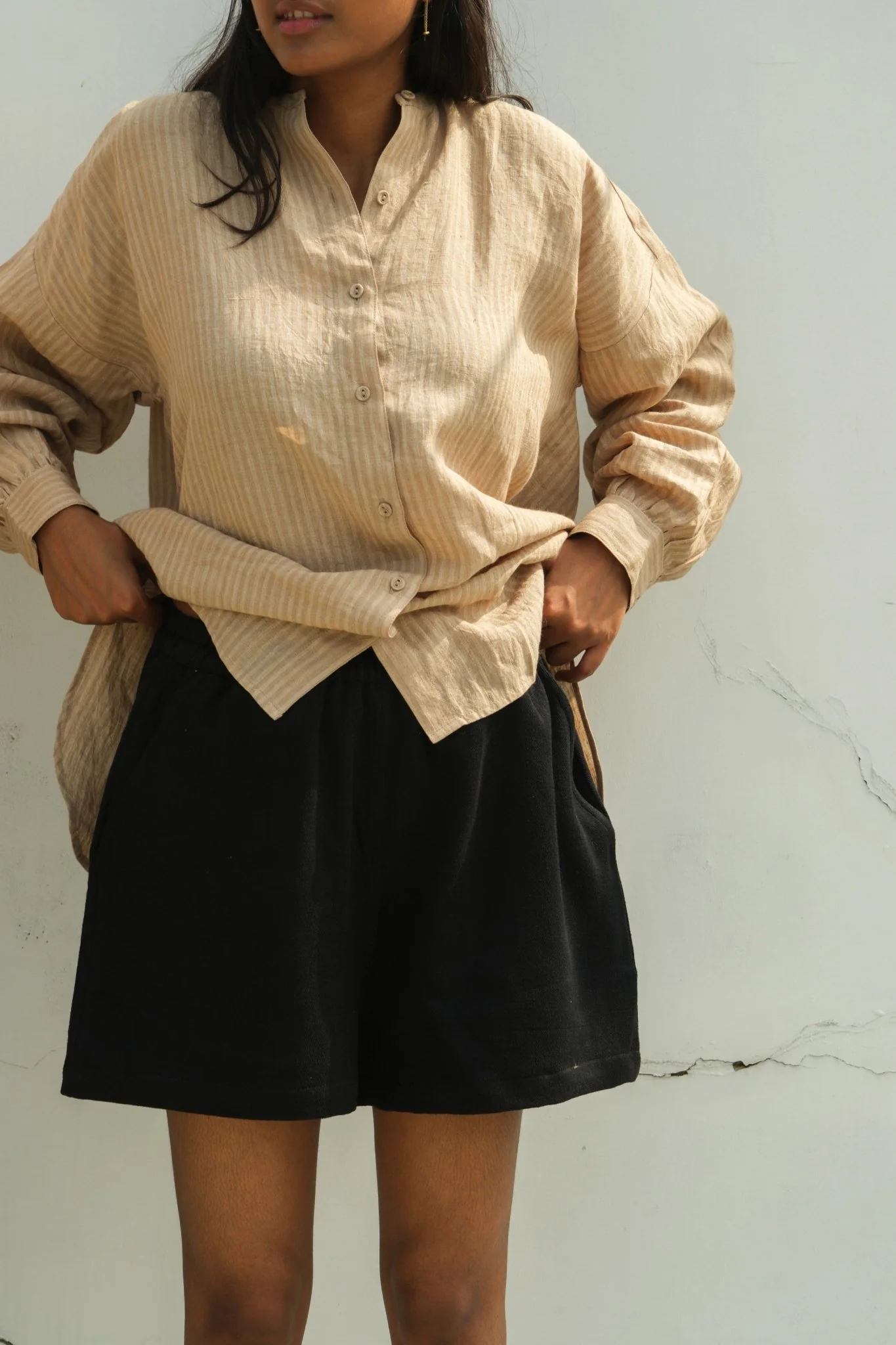 Pitch Denim Shorts