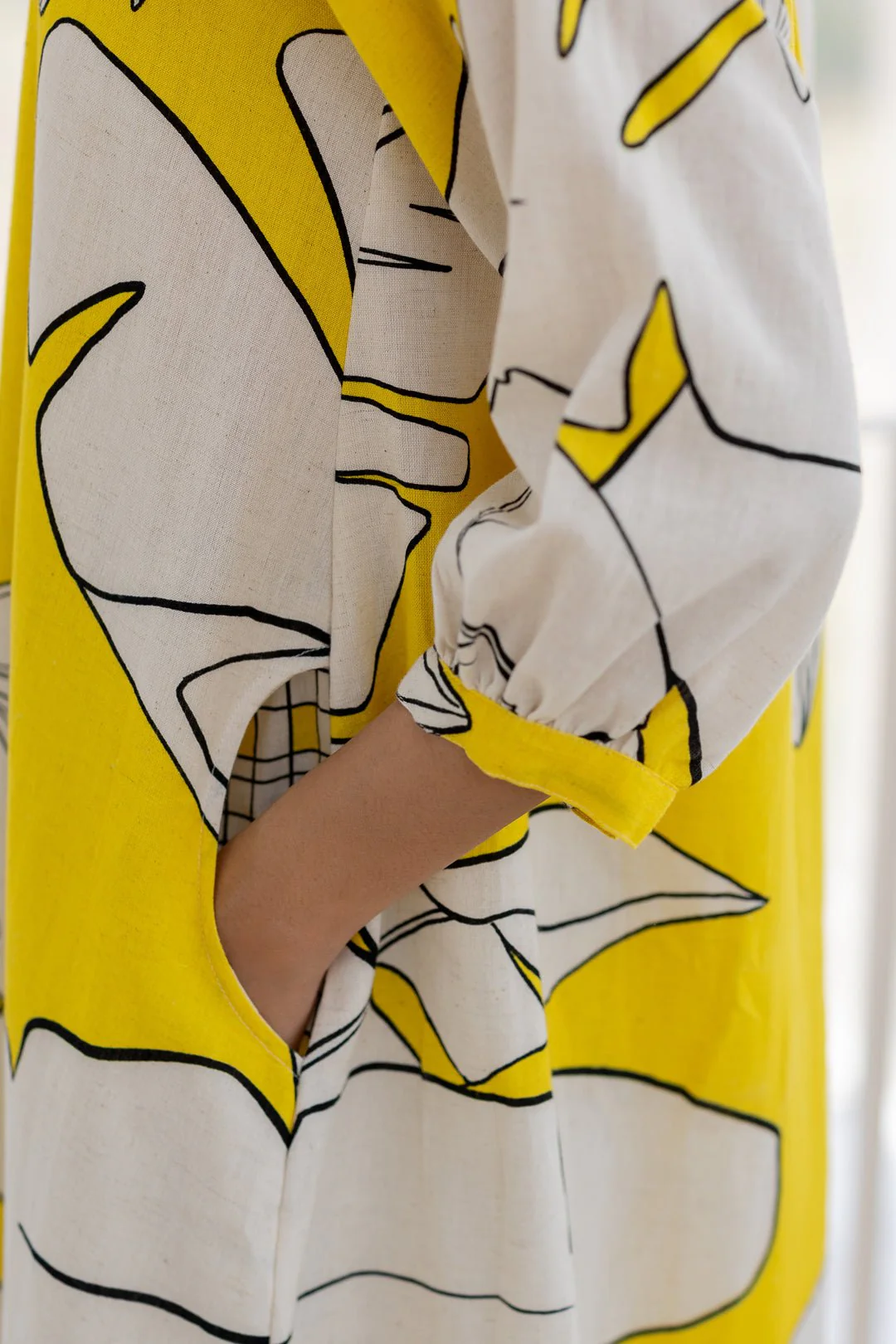 Plantain Orchard Button Down Kurta Set - Image 4