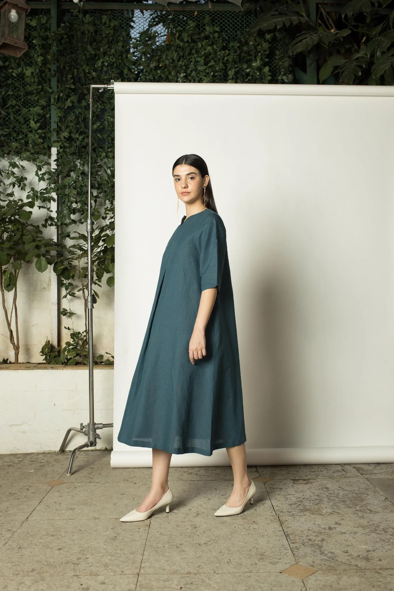 Pleated A-Line Maxi - Image 3