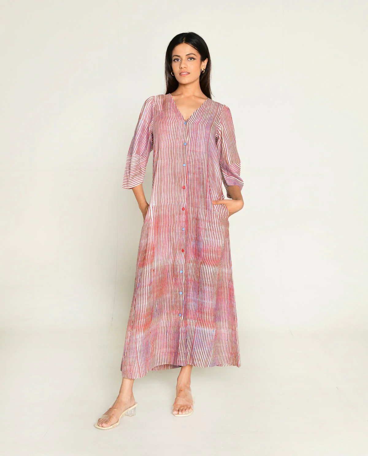 Plosky Cloud V-Neck Dress