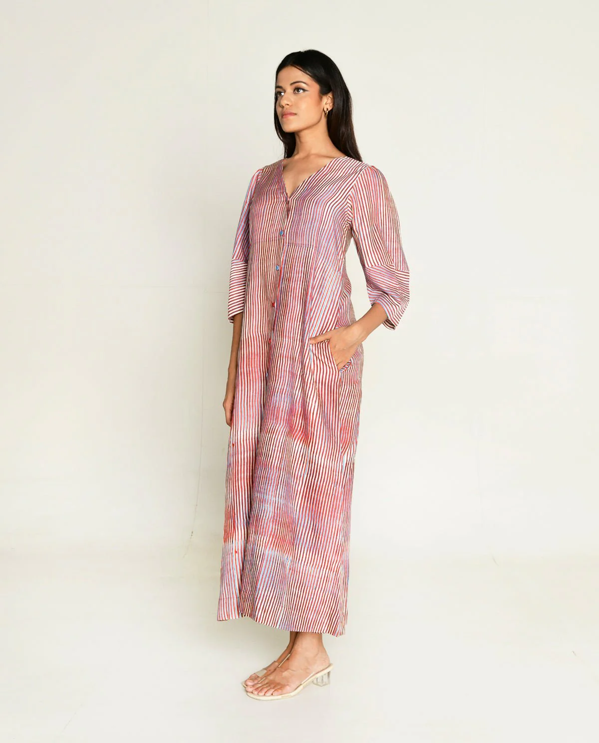 Plosky Cloud V-Neck Dress - Image 2