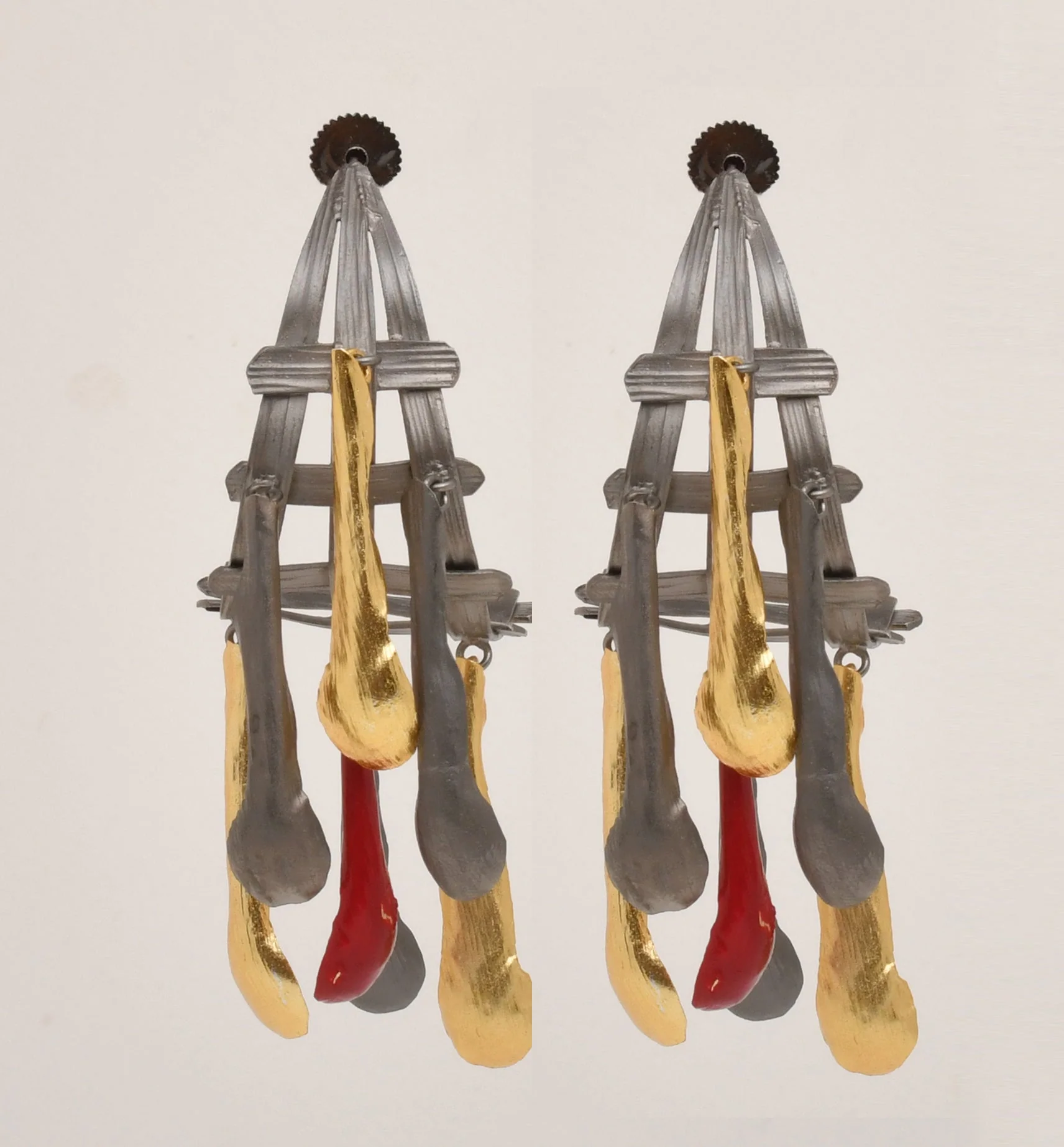 Pop Of Colour Earrings - Image 2