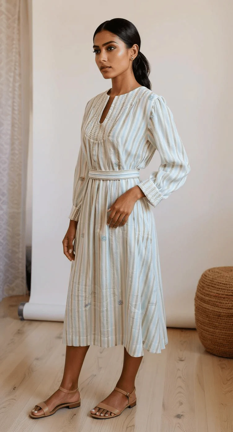 Quilted Dress - Aampata - Image 2