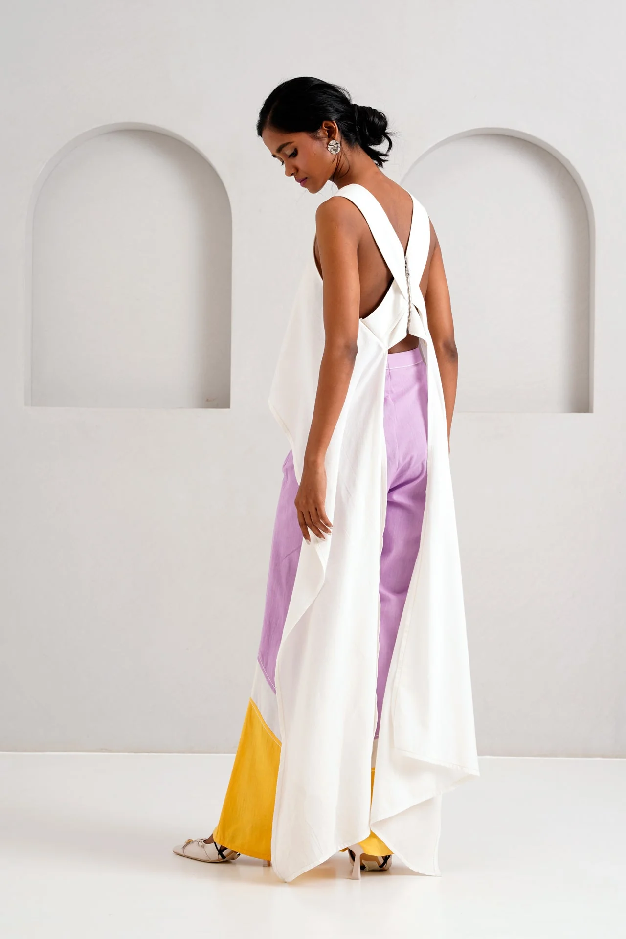 Rabi & Troop - Criss-Cross Top + Wave Hem Pants - Image 2