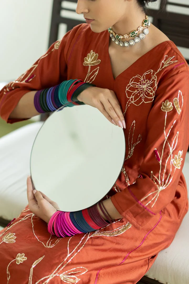Rajasvi Embroidered Kurta Set with Dupatta - Image 5