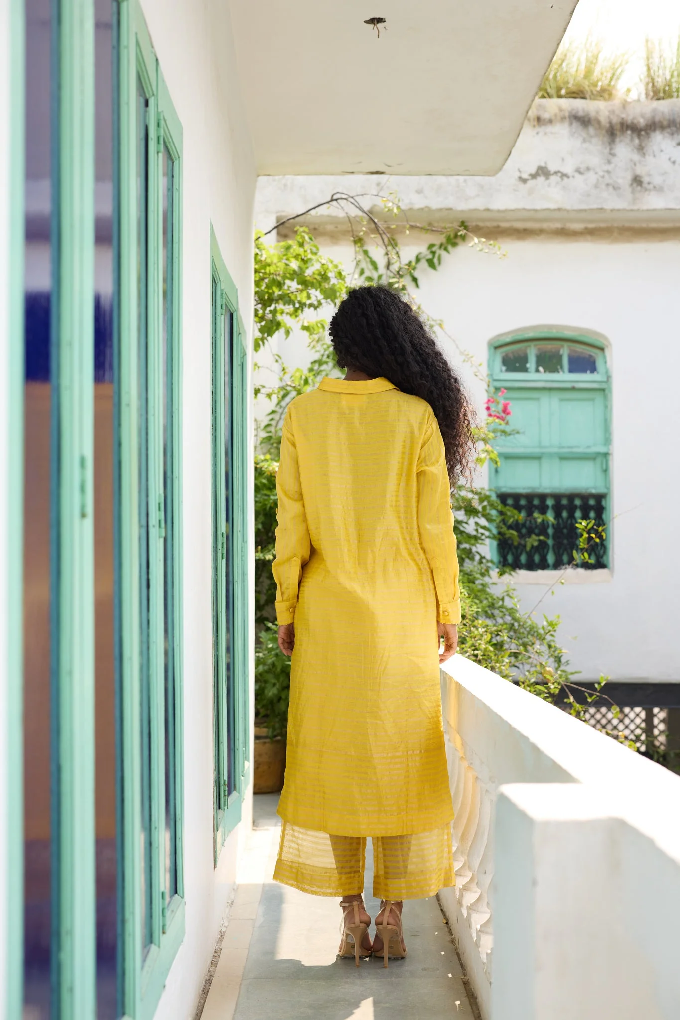 Rangrez Set - Yellow - Image 6