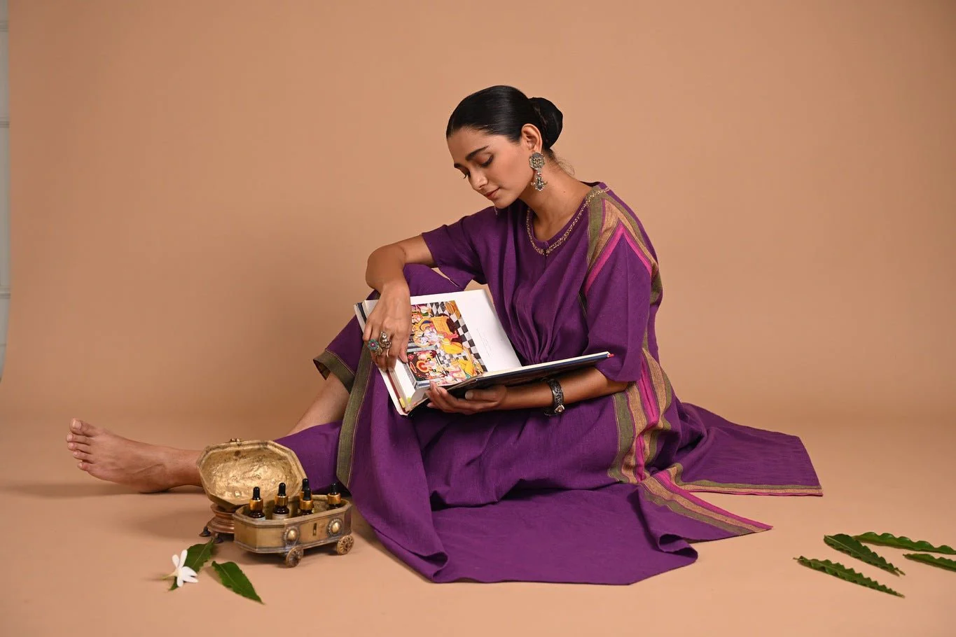 Rasa Kurta in Purple - Image 7