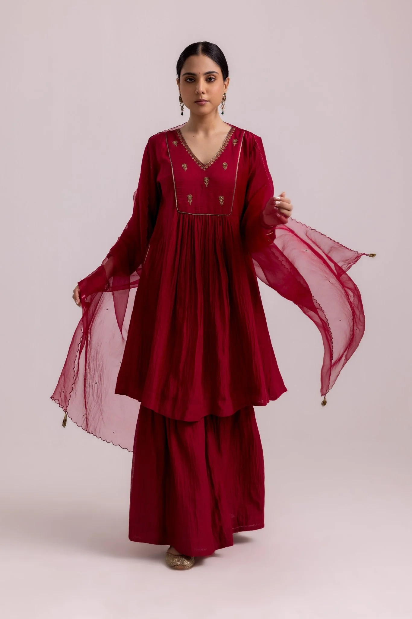 Rimi Sharara Dupatta Set - Image 4